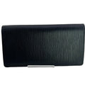Louis Vuitton Noir Epi Leather Long Wallet (Bi-Fold) (Pre-Owned)