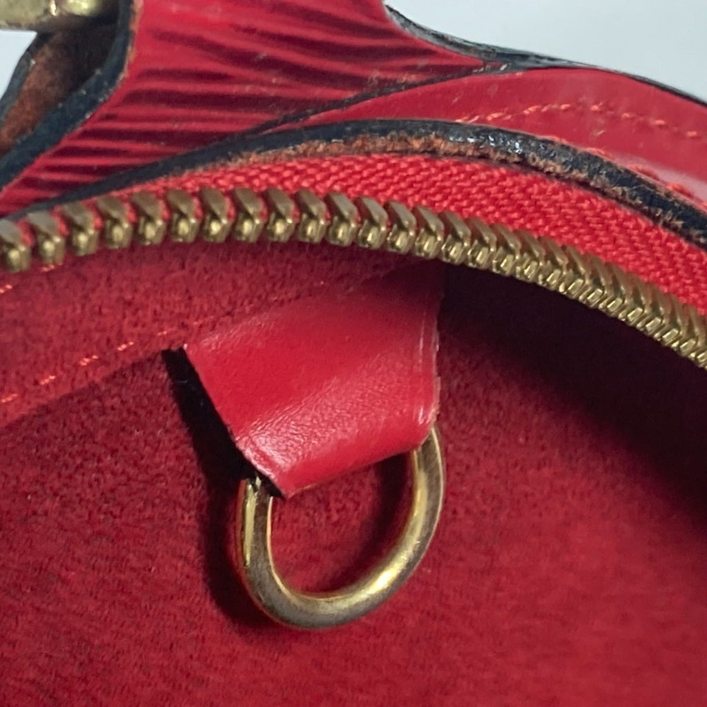 Louis Vuitton Red Color Epi Leather Backpack (Pre-Owned)