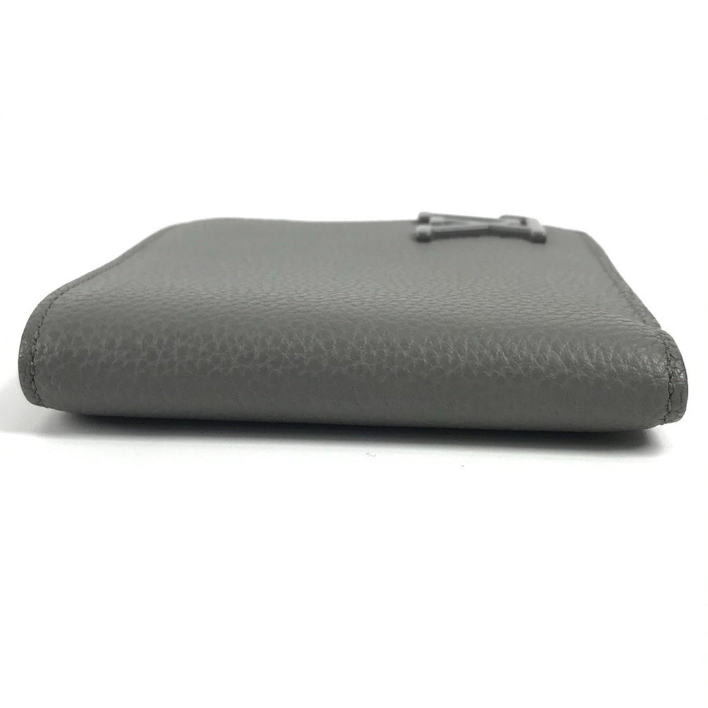 Louis Vuitton Gray Leather Wallet (Bi-Fold) (Pre-Owned)