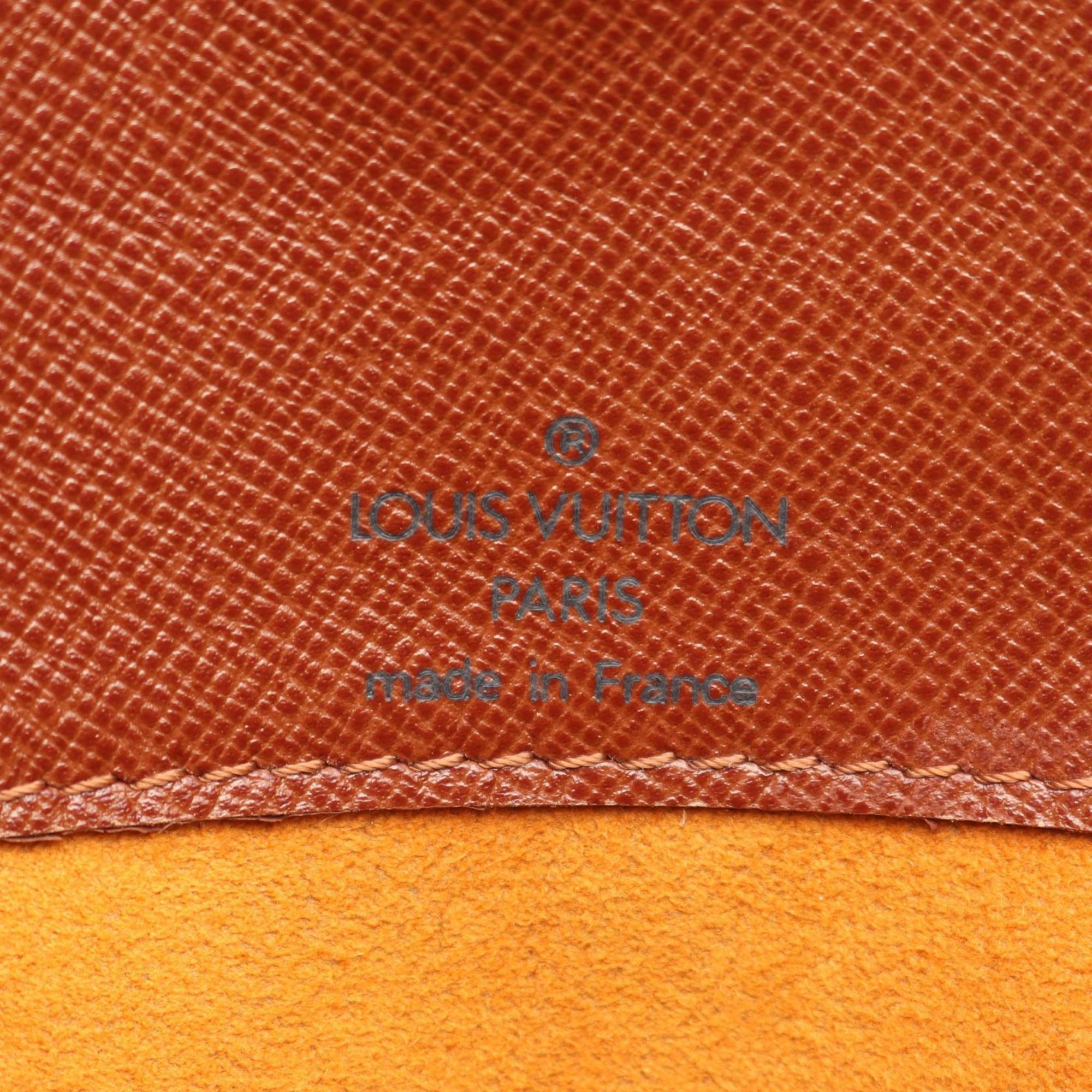 Louis Vuitton Brown Coated Canvas Pvc Leather Shoulder Bag (Pre-Owned)