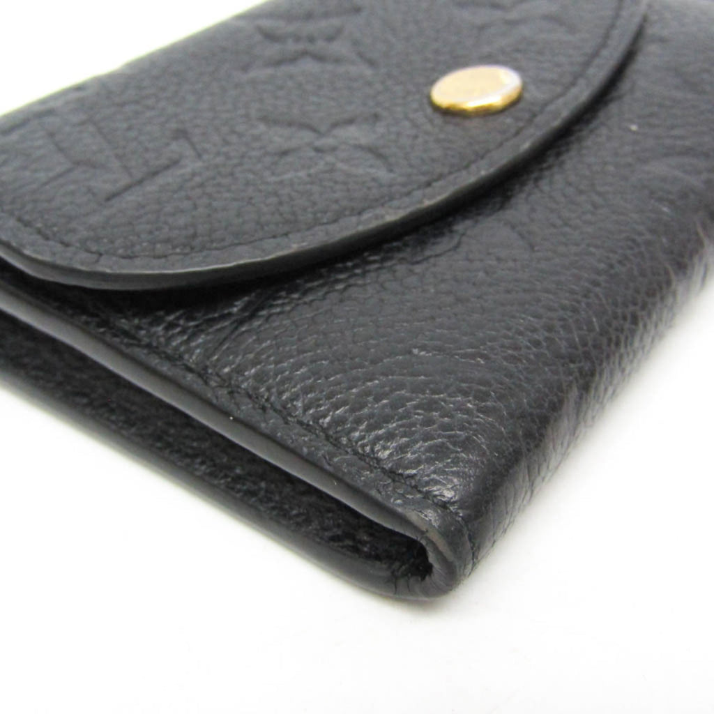 Louis Vuitton Rosalie Flap Coin Purse Limited Edition Vivienne Damier Black Leather Wallets Accessory (Pre-Owned)