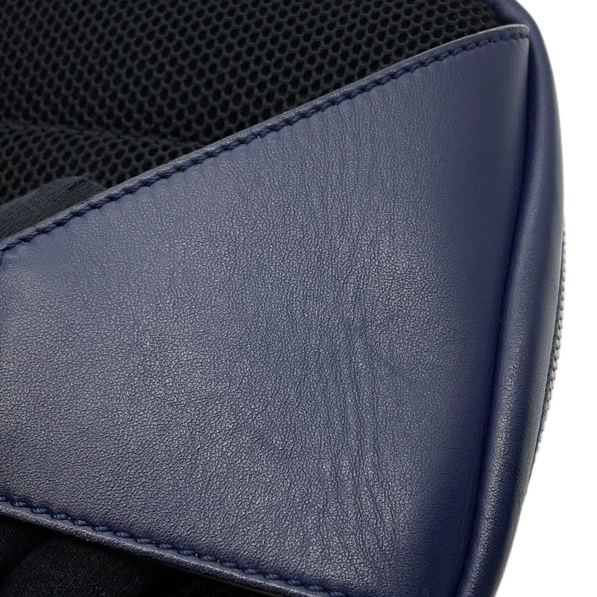 Fendi Navy Nylon Handbag Sling Bag (Pre-Owned)
