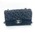 Chanel Black Denim Shoulder Bag (Pre-Owned)