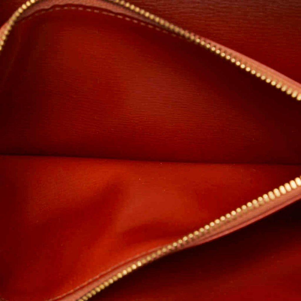 Louis Vuitton Epi Kenyan Brown Epi Leather Long Wallet (Bi-Fold) (Pre-Owned)
