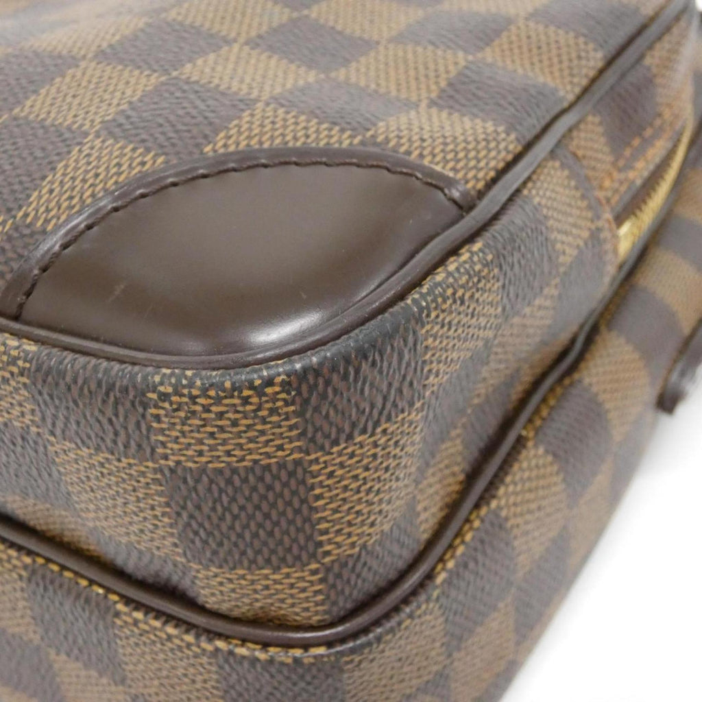 Louis Vuitton Ebene Coated Canvas Shoulder Bag (Pre-Owned)