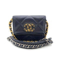 Chanel Navy Shoulder Bag (Pre-Owned)