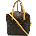 Louis Vuitton Brown Monogram Canvas Shoulder Bag (Pre-Owned)
