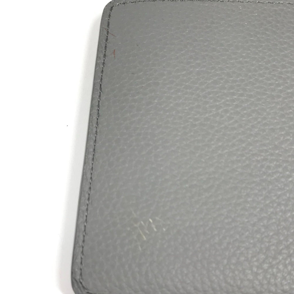 Louis Vuitton Gray Leather Wallet (Bi-Fold) (Pre-Owned)