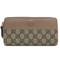 Gucci Beige Gg Supreme Long Wallet (Bi-Fold) (Pre-Owned)
