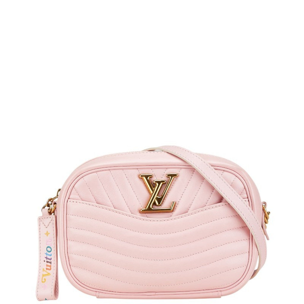 Louis Vuitton Pink Leather Shoulder Bag (Pre-Owned)