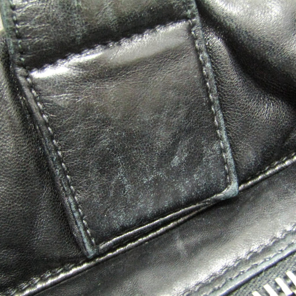 Prada Convertible Double Tote Nappa Leather And Tessuto Black Nylon Handbag (Pre-Owned)