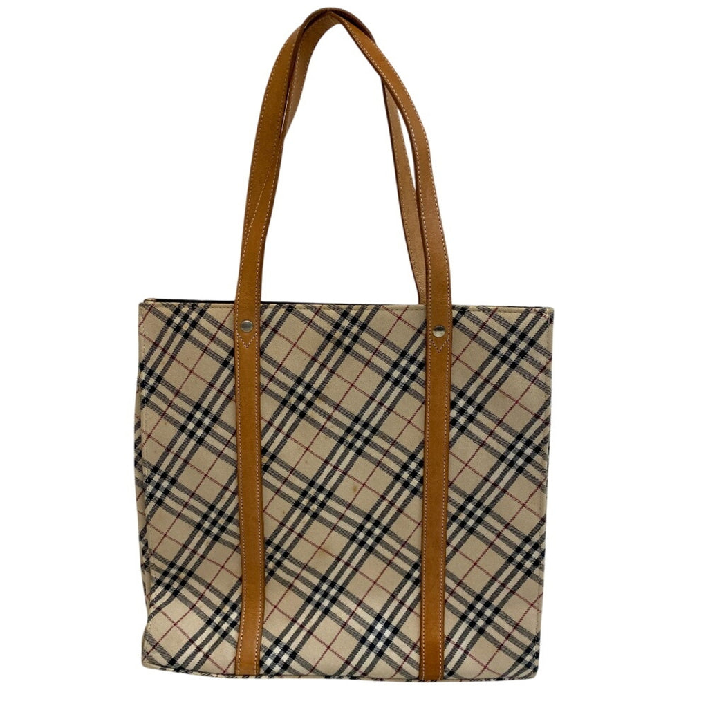 Burberry Beige Canvas Tote Bag (Pre-Owned)