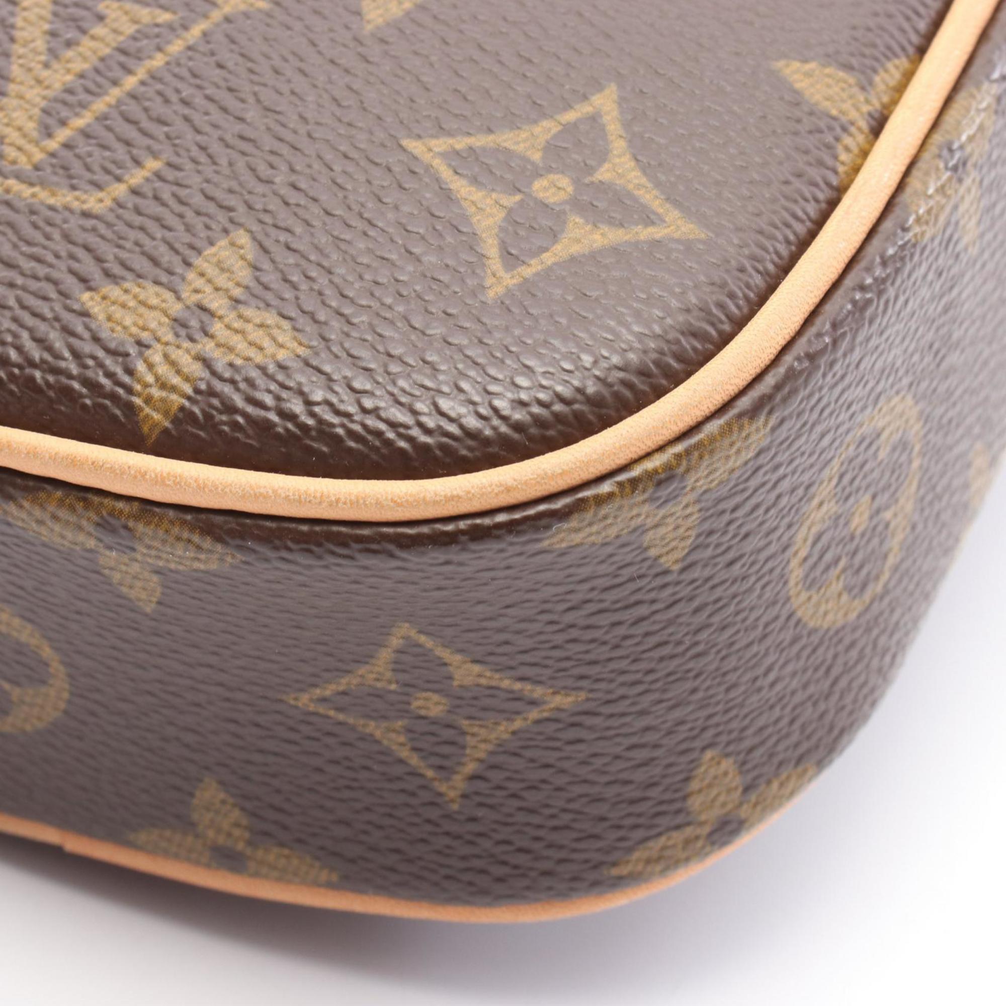 Louis Vuitton Brown Monogram Coated Canvas Sling Bag (Pre-Owned)