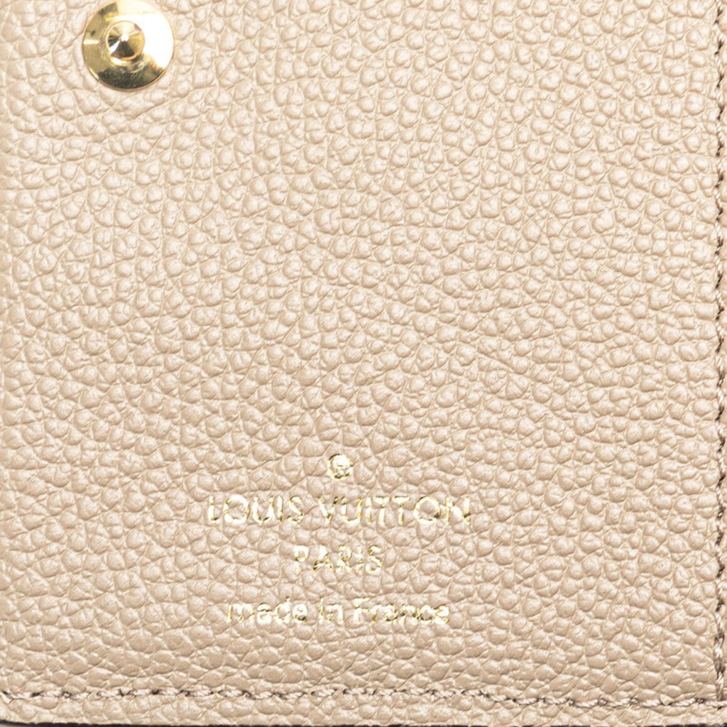 Louis Vuitton Beige Tourterelle Leather Wallet (Bi-Fold) (Pre-Owned)