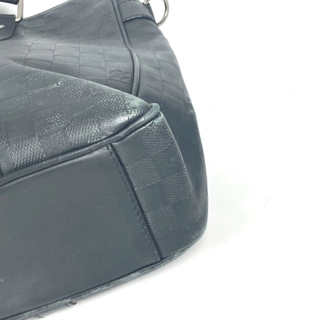 Louis Vuitton Black Galle Onyx Damier Infini Shoulder Bag Tote Bag (Pre-Owned)