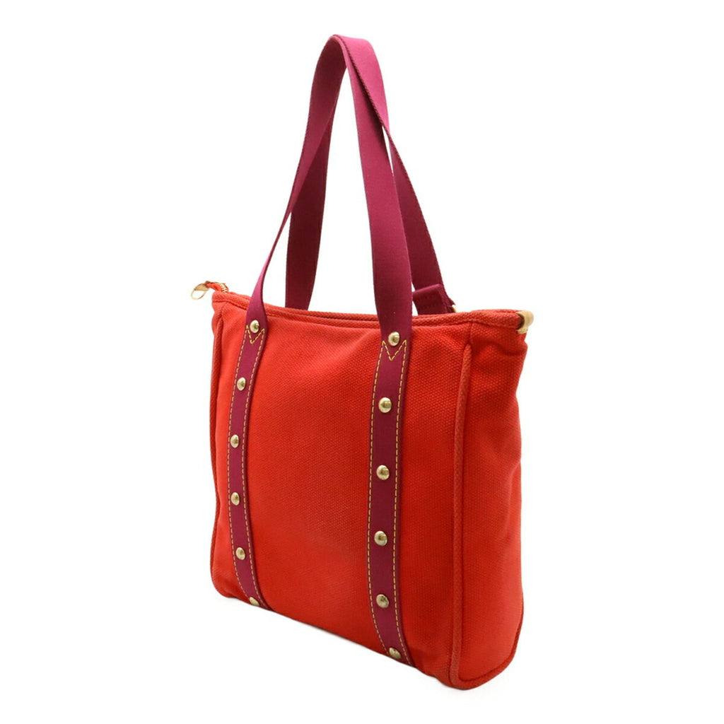 Louis Vuitton Purple Rouge Canvas Shoulder Bag Tote Bag (Pre-Owned)