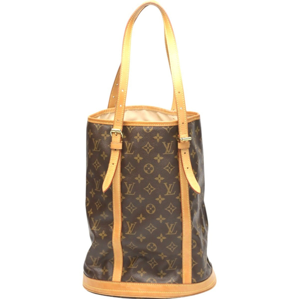 Louis Vuitton Brown Monogram Canvas Shoulder Bag Tote Bag (Pre-Owned)