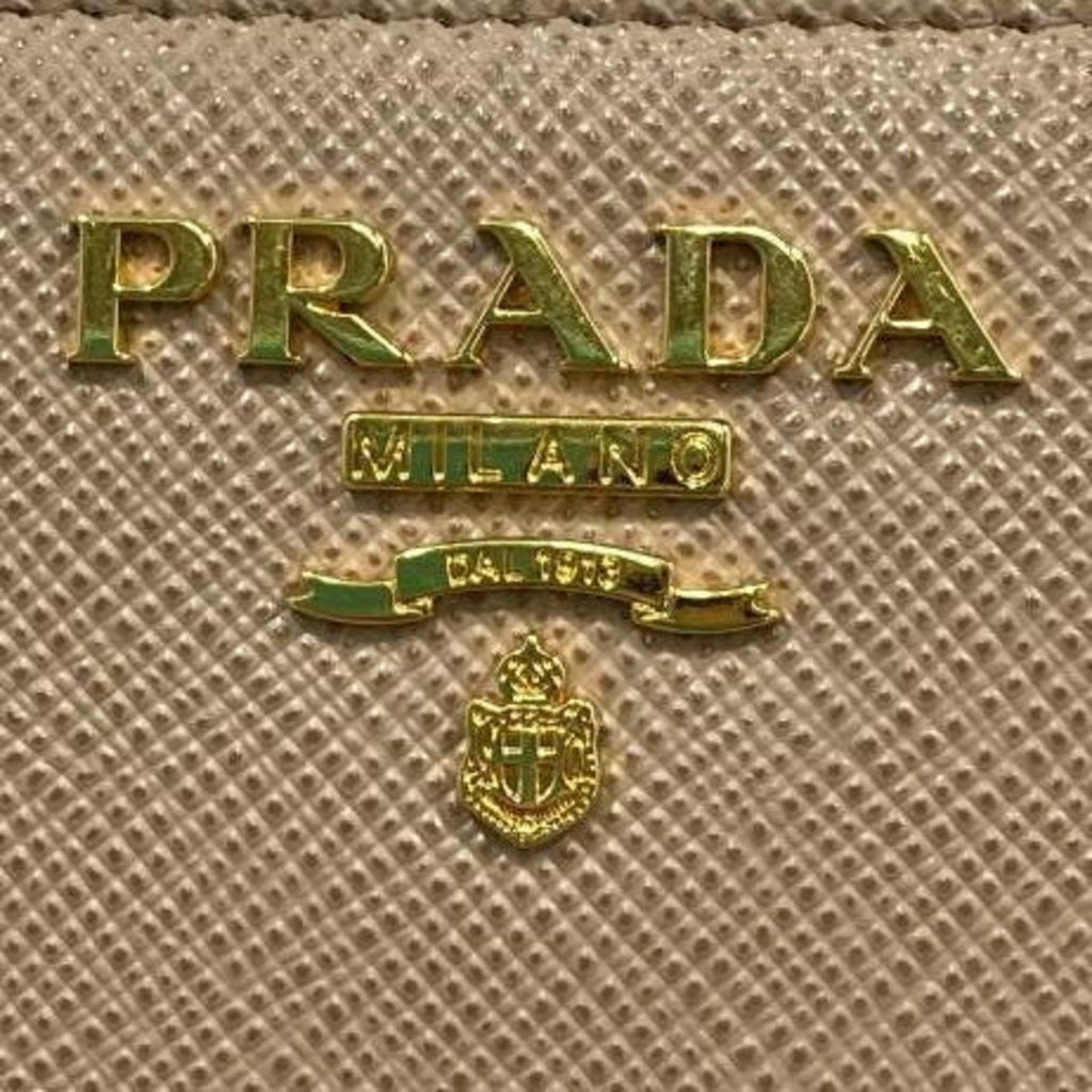 Prada Pink Beige Coin Purse/Coin Case (Pre-Owned)