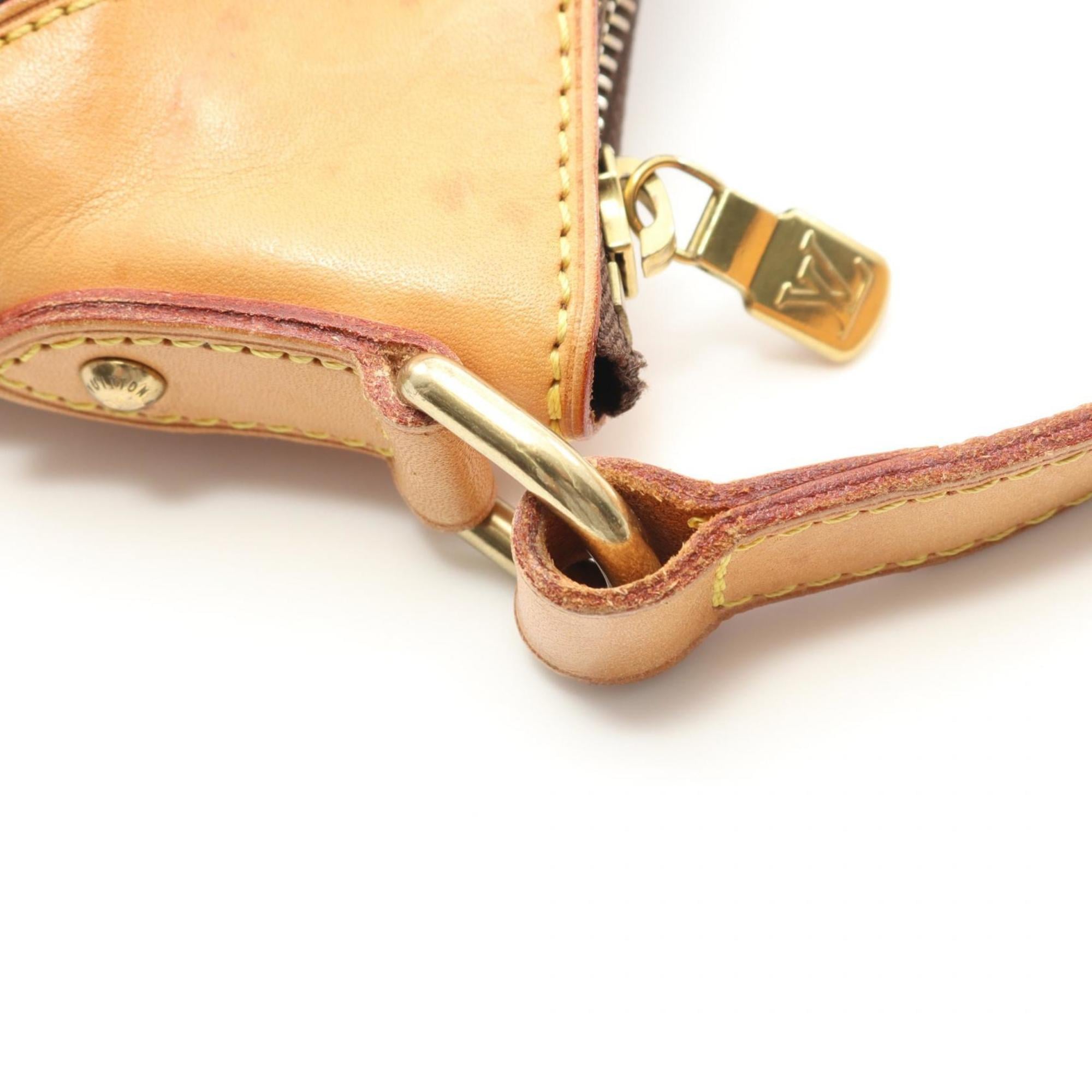 Louis Vuitton Brown Monogram Pvc Coated Canvas Leather Shoulder Bag (Pre-Owned)