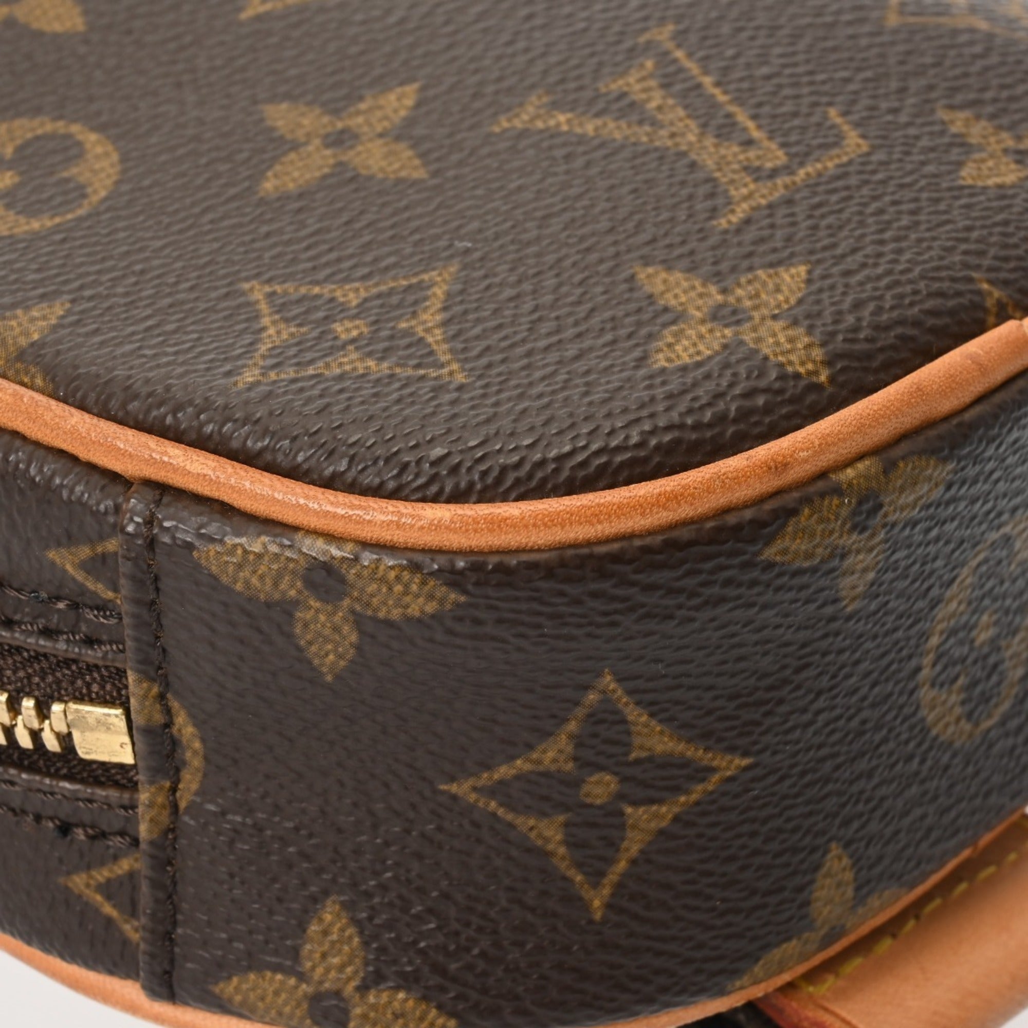 Louis Vuitton Brown Monogram Canvas Sling Bag (Pre-Owned)