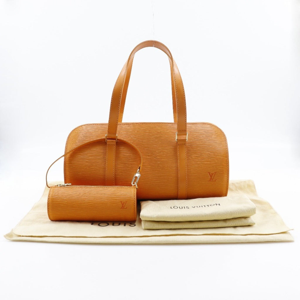 Louis Vuitton Orange Epi Leather Handbag (Pre-Owned)