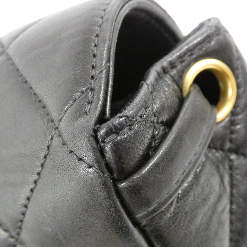 Chanel Black Leather Backpack (Pre-Owned)
