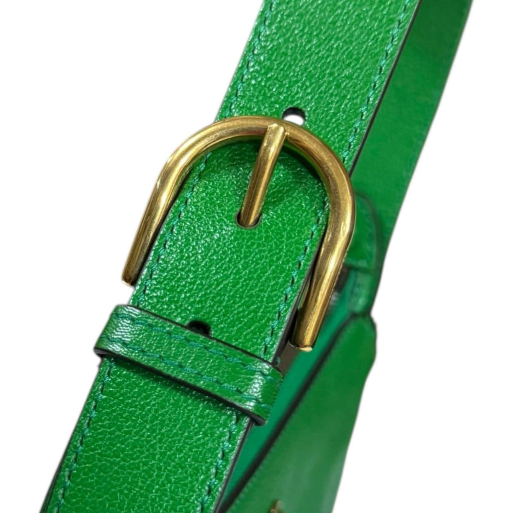 Gucci Green Leather Handbag (Pre-Owned)
