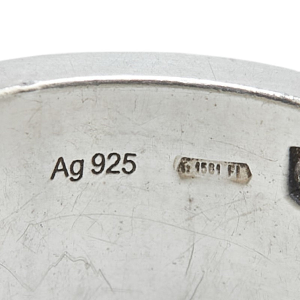 Gucci Silver Silver 925 Band Ring (Pre-Owned)