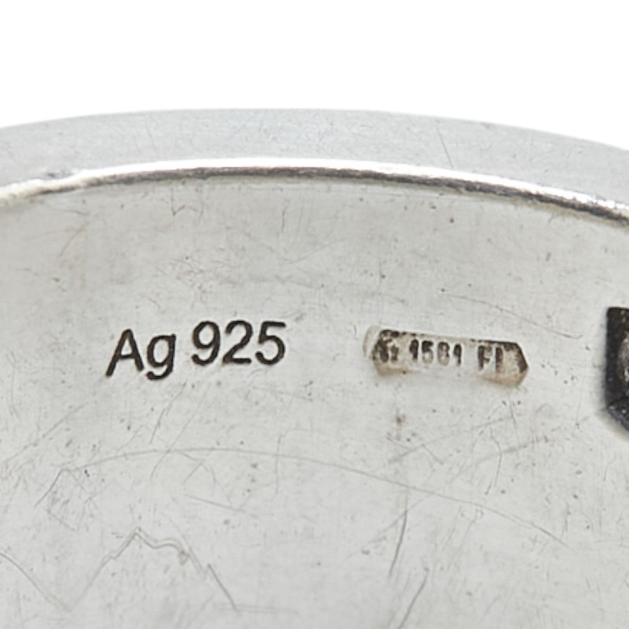 Gucci Silver Silver 925 Band Ring (Pre-Owned)
