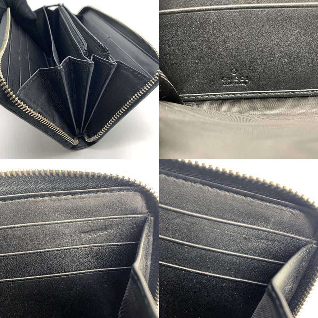 Gucci Leather Long Wallet (Bi-Fold) (Pre-Owned)