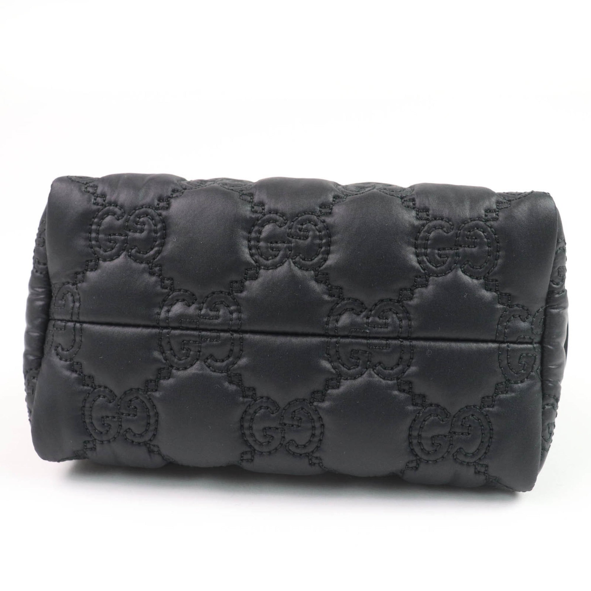 Gucci Black Purple Nylon Pouch (Pre-Owned)
