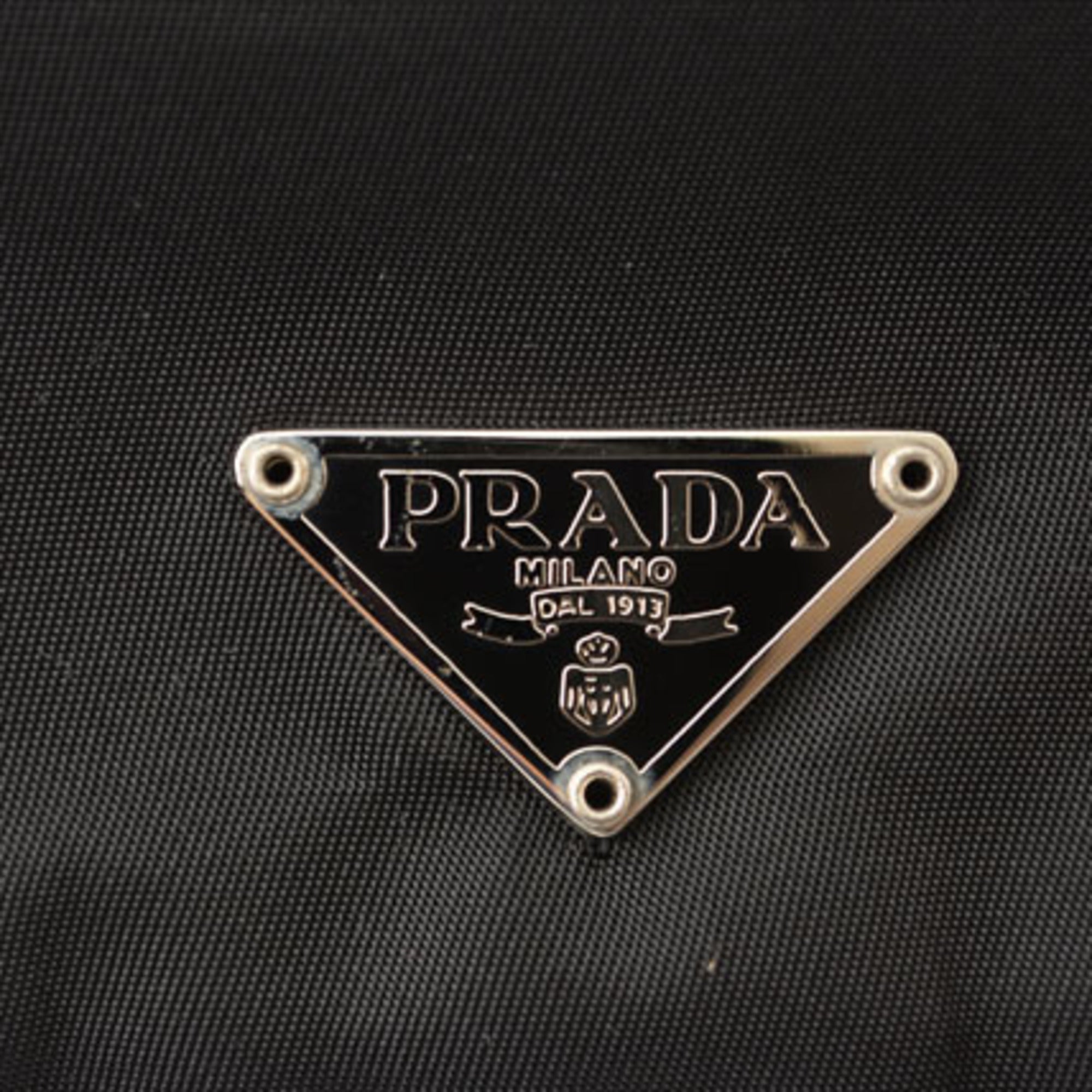Prada Black Nylon Pouch (Pre-Owned)