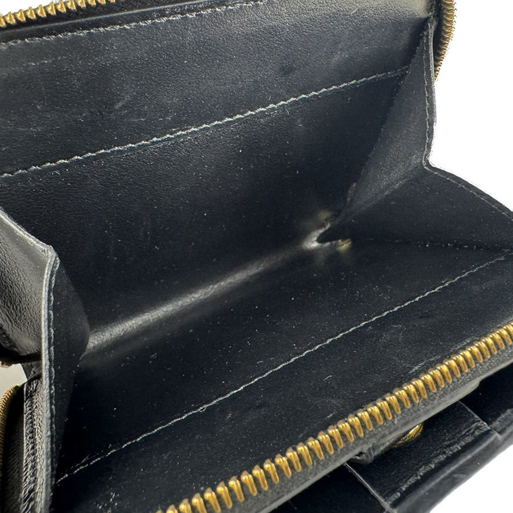 Fendi Black Leather Wallet (Bi-Fold) (Pre-Owned)