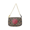 Louis Vuitton Damier Ebene Coated Canvas Pochette Pouch (Pre-Owned)