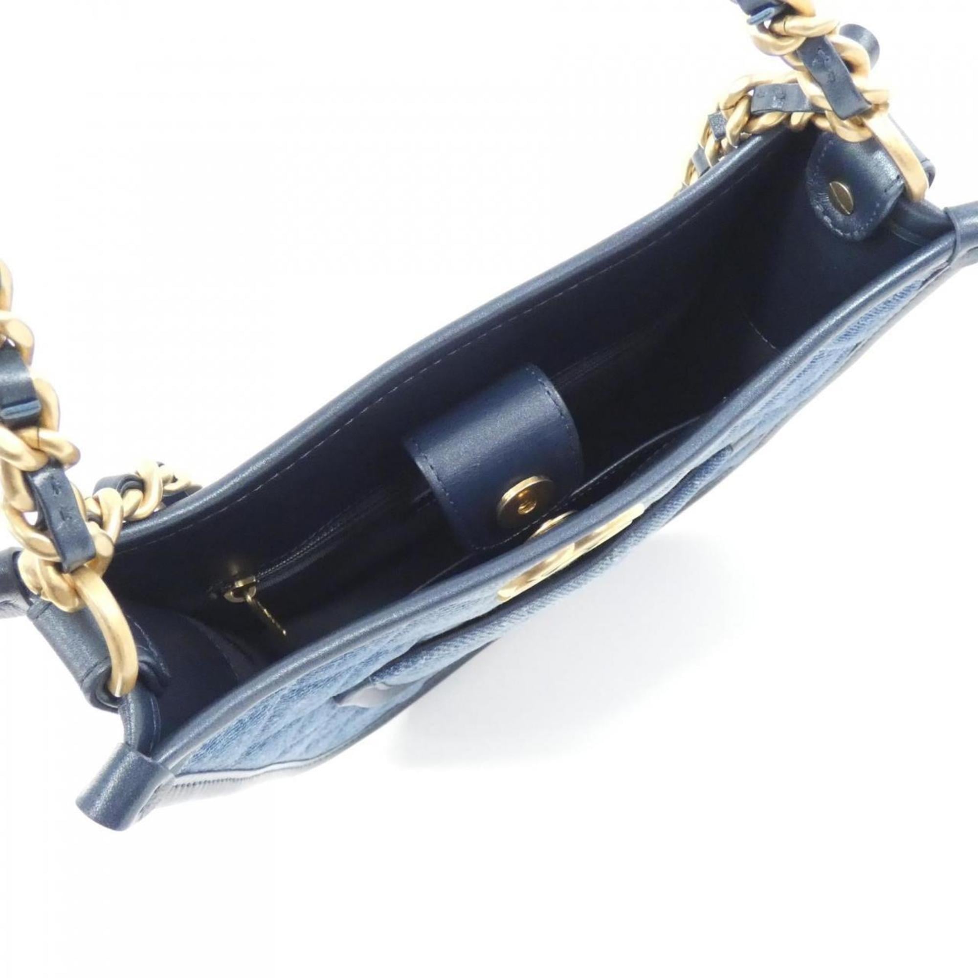 Chanel Blue Denim Shoulder Bag (Pre-Owned)
