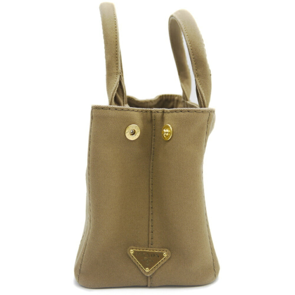 Prada Canvas Handbag Shoulder Bag (Pre-Owned)