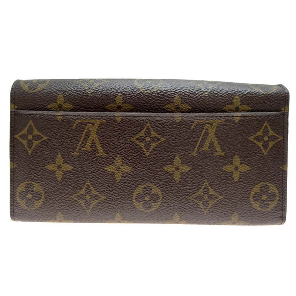 Louis Vuitton Brown Monogram Monogram Long Wallet (Bi-Fold) (Pre-Owned)