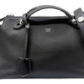 Fendi By The Way Black Leather Shoulder Bag (Pre-Owned)