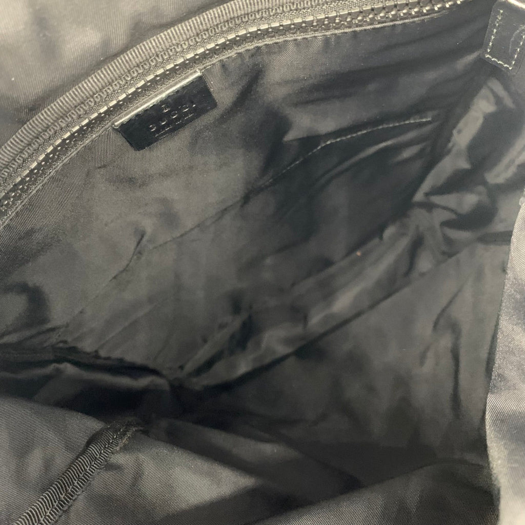 Gucci Black Nylon Backpack (Pre-Owned)