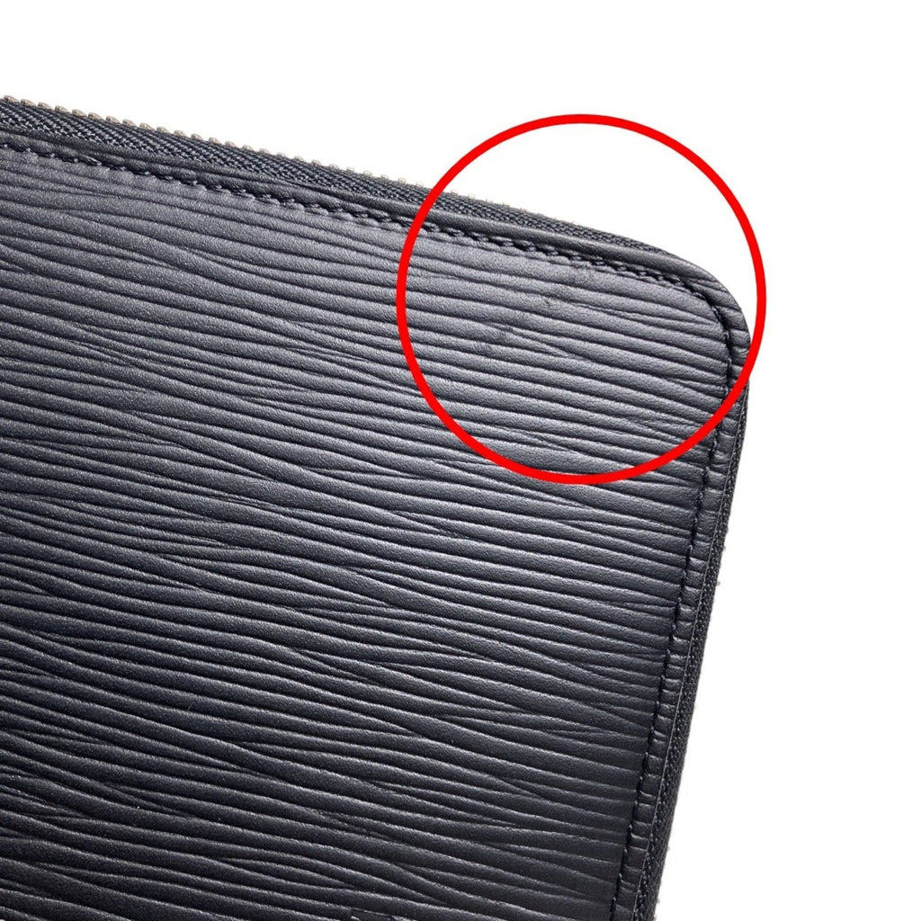 Louis Vuitton Noir Epi Leather Long Wallet (Bi-Fold) (Pre-Owned)