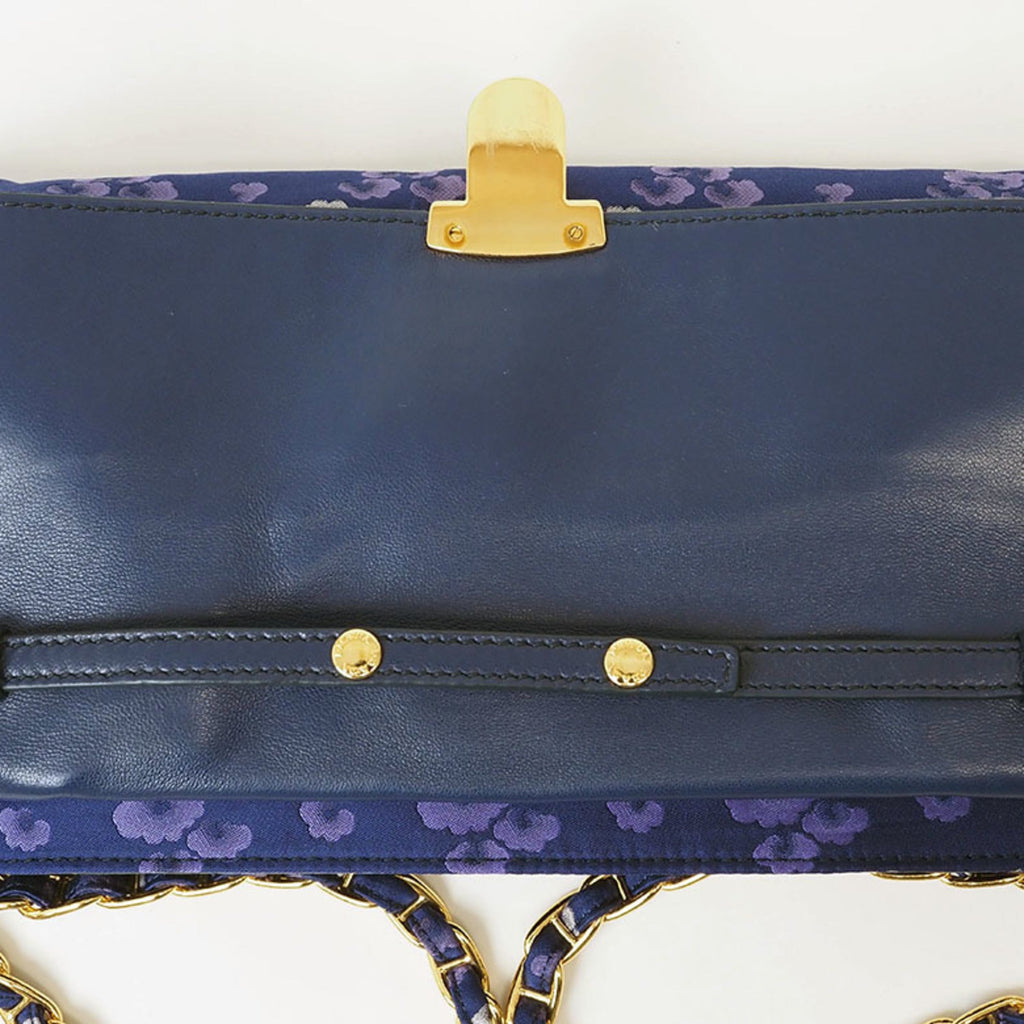 Prada Navy Nylon Shoulder Bag (Pre-Owned)