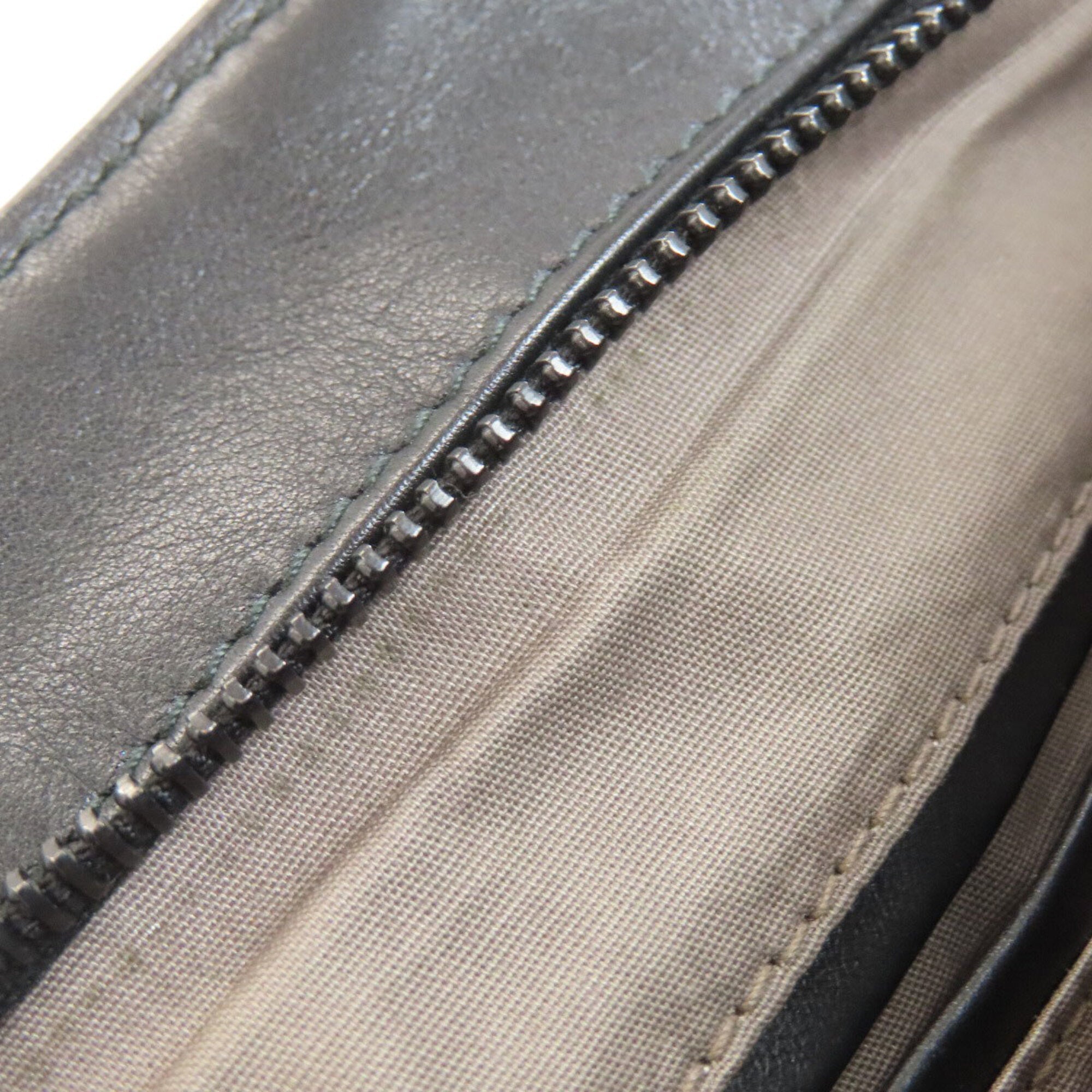 Bottega Veneta Black Leather Shoulder Bag (Pre-Owned)