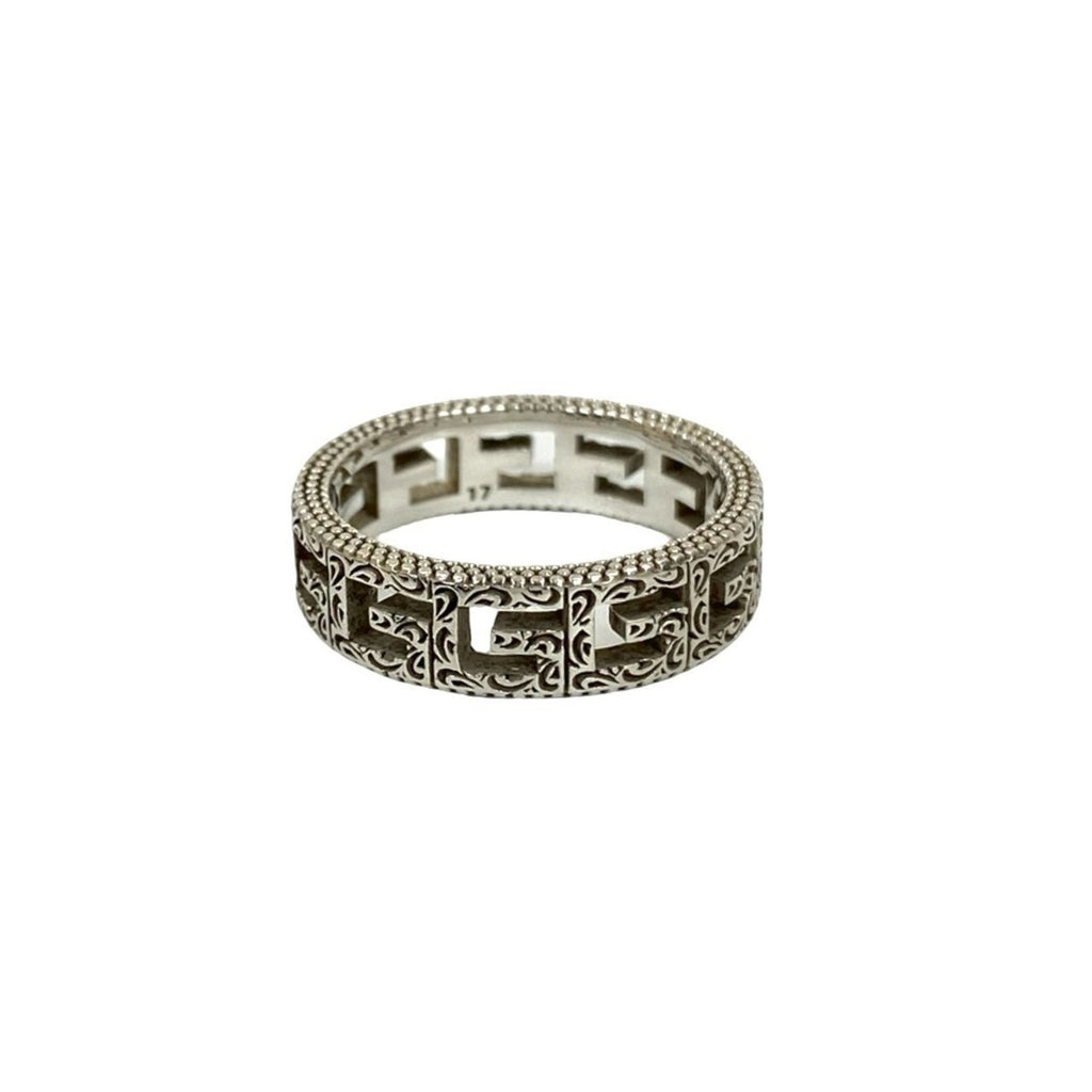 Gucci Silver Silver 925 Band Ring (Pre-Owned)