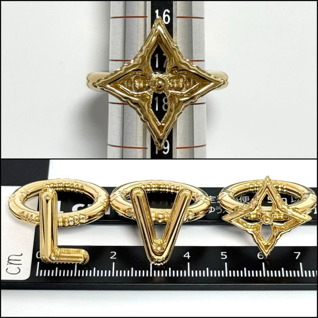 Louis Vuitton Metal Band Ring (Pre-Owned)