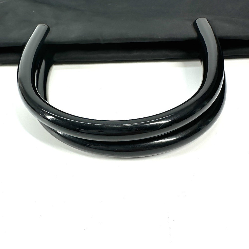 Prada Black Nylon Handbag Tote Bag (Pre-Owned)