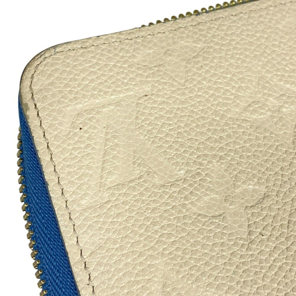 Louis Vuitton Ivory Leather Long Wallet (Bi-Fold) (Pre-Owned)