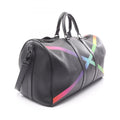 Louis Vuitton Black Multi-Color Noir Leather Boston Bag (Pre-Owned)