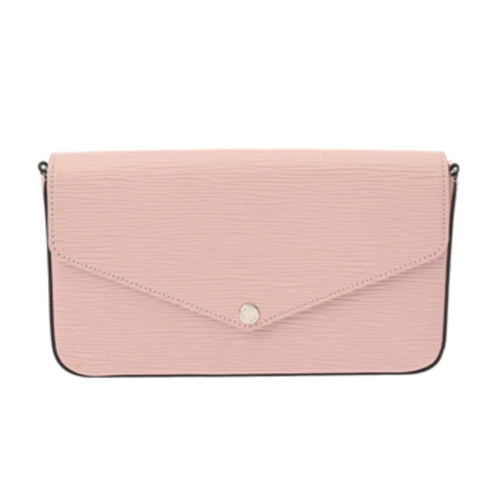 Louis Vuitton Rose Ballerine Leather Shoulder Bag (Pre-Owned)