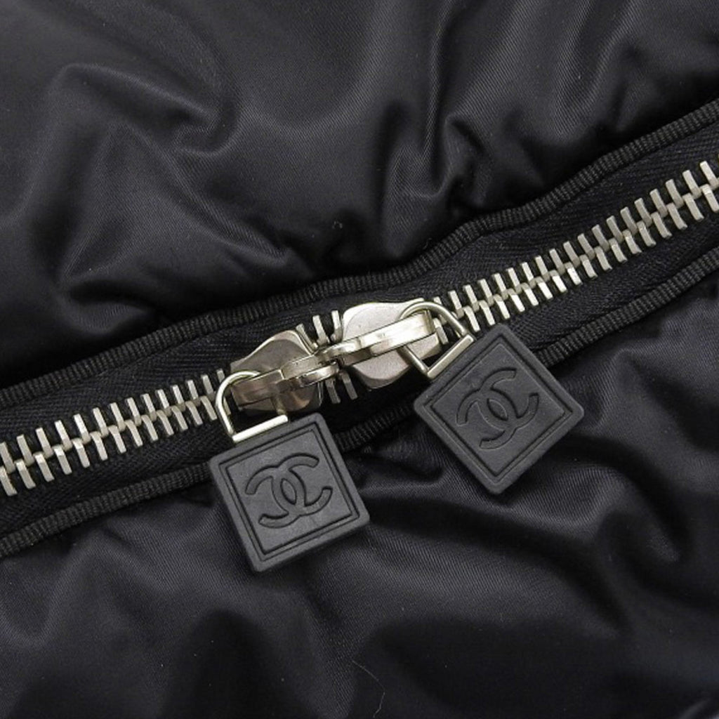Chanel Black Nylon Boston Bag (Pre-Owned)
