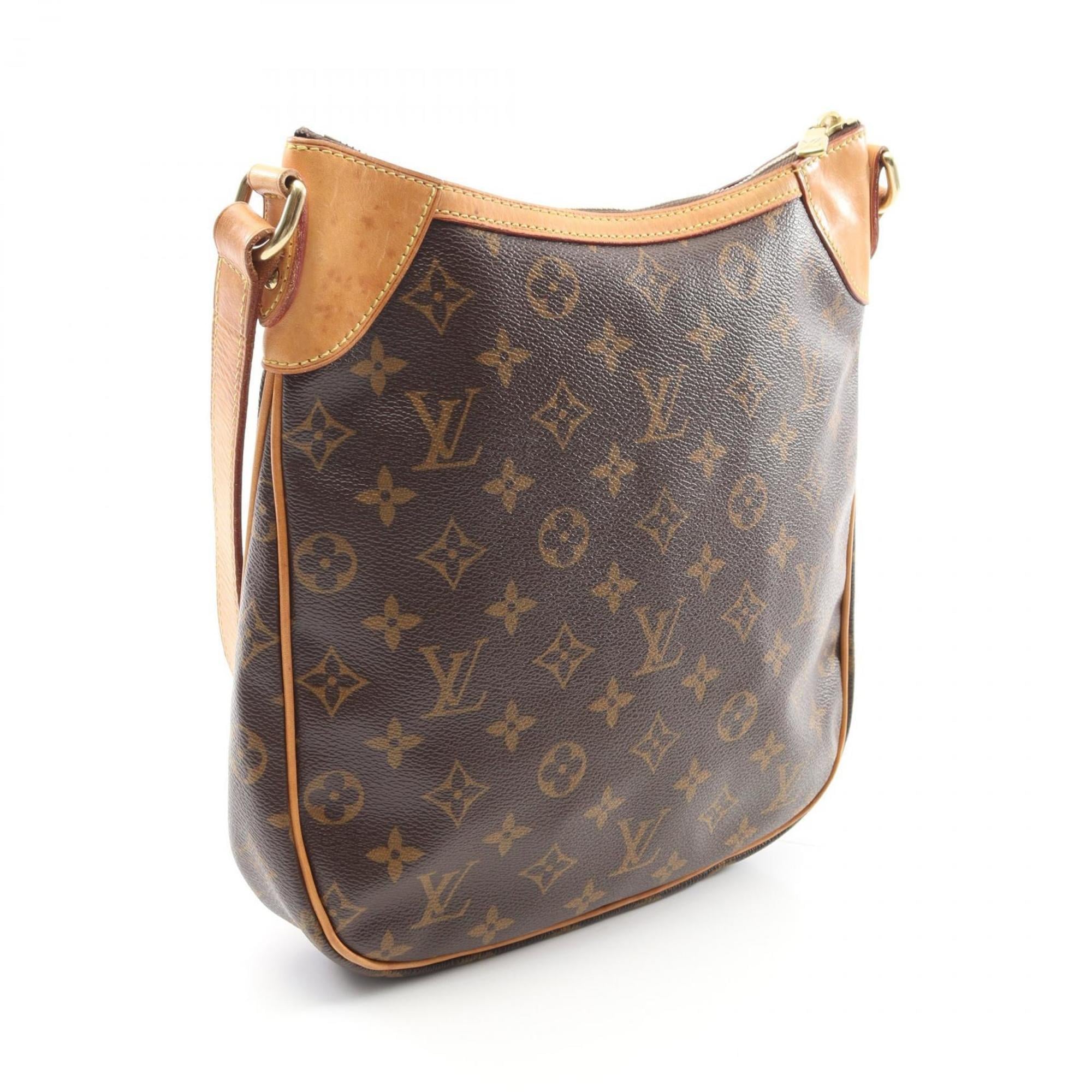 Louis Vuitton Brown Monogram Pvc Coated Canvas Leather Shoulder Bag (Pre-Owned)